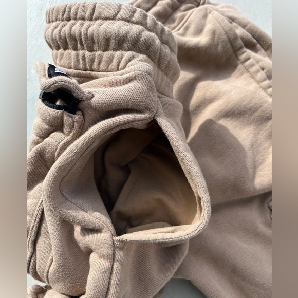 Men's YoungLA Joggers Beige Cargo Solid S City Street Gym Casual Athleisure - Picture 9 of 12